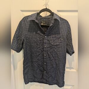 Men’s Marmot Shirt Short Sleeve button up